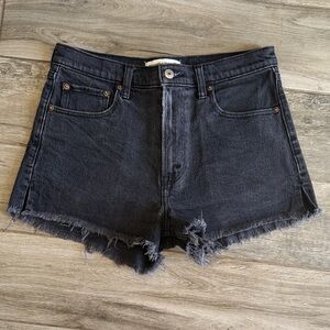 Abercrombie & Fitch High-Rise Mom Shorts